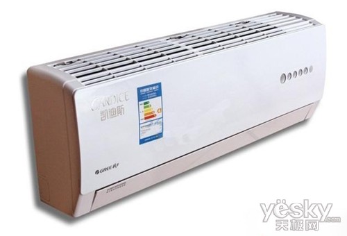 新买的格力凯迪斯变频空调出现E6故障,光吹风