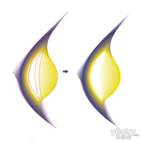 Illustrator精心描绘美丽的海底世界_天极设计在线整理