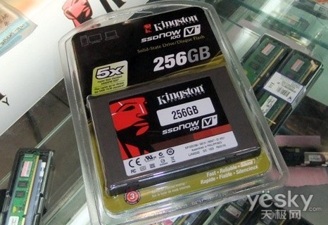 金士顿V+100系列 256GB固态硬盘现4774元
