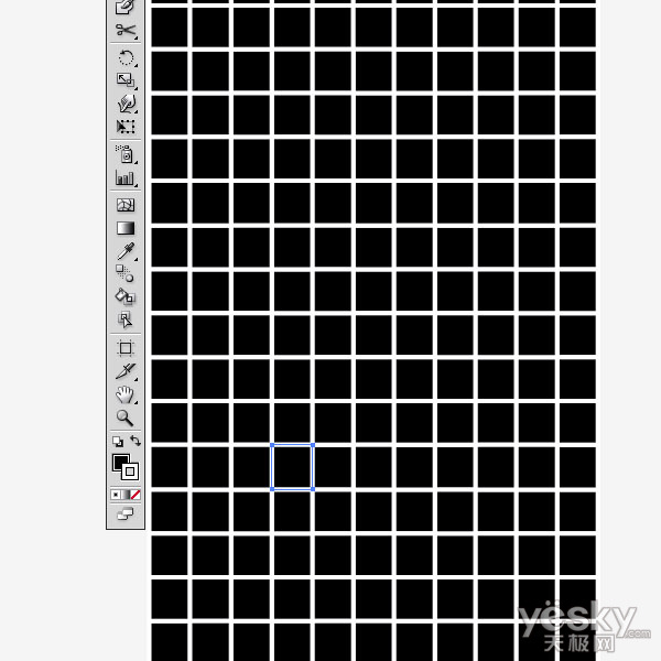 Illustrator绘制摩天大楼矢量城市_天极设计在线整理