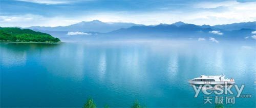 游武当从水上开始,图为打造中的太极湖生态文化旅游区