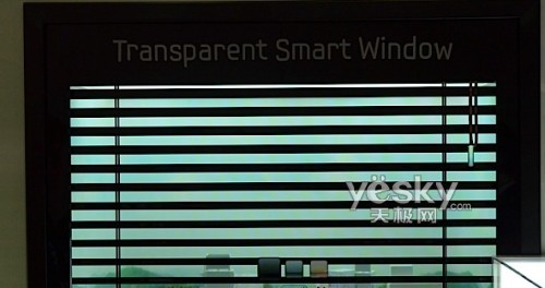 Samsung 在透明LCD屏幕中加入百叶窗功能