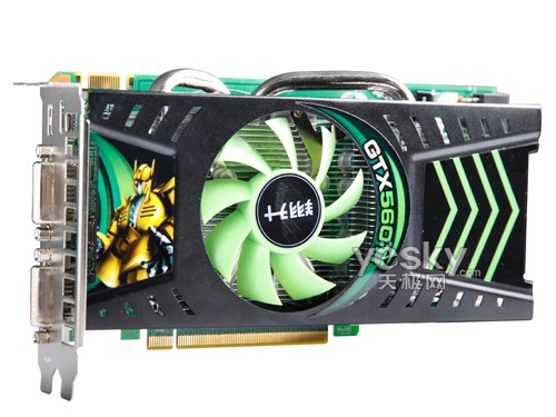 梦幻级游戏超频装备 1699元翔升GTX560Ti绿色迎新