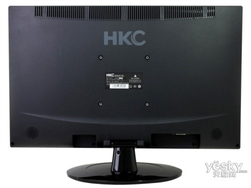 hkc s930i液晶显示器的外观采用了黑色钢琴烤漆的边框和底座设计