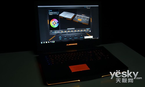 迷幻般的色彩 Alienware 18呼吸灯效果图赏