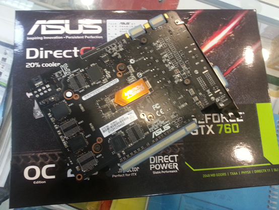 Mini更时尚 华硕Mini GTX760显卡售价2199元