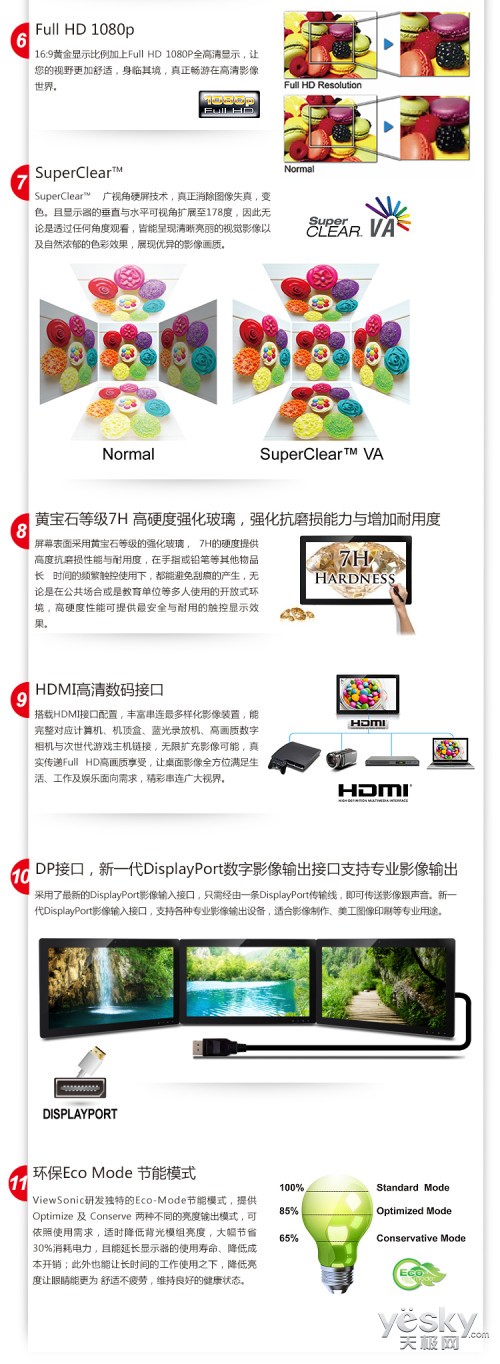 完美兼容win8.1 优派TD2740触摸显示器售4999