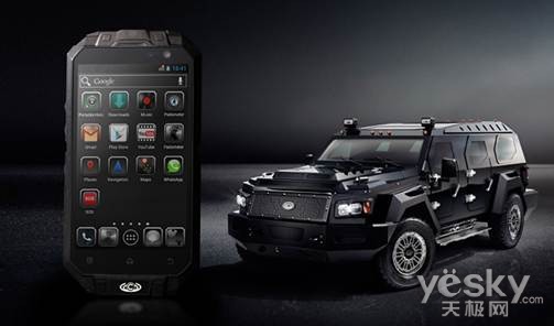 巨石强森携手Conquest 推防弹军工手机