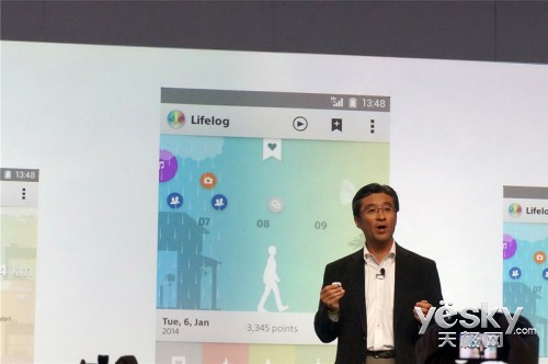 CES 2014 索尼发布SmartBand可穿戴设备