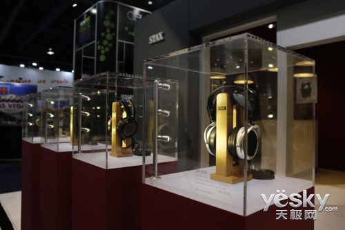 带来顶级耳机  STAX参加CES2014电子展