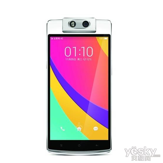 最牛拍照手机OPPO N3 镜头可旋转25万次