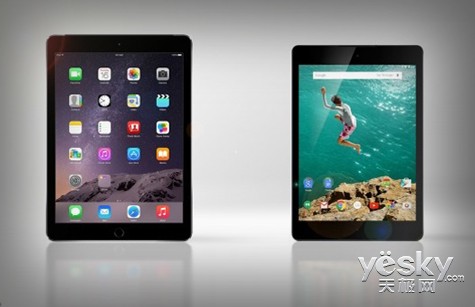 当nexus 9遇上ipad air 2 ios和安卓对比