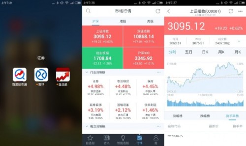 百度推股市通APP 进军互联网证券市场