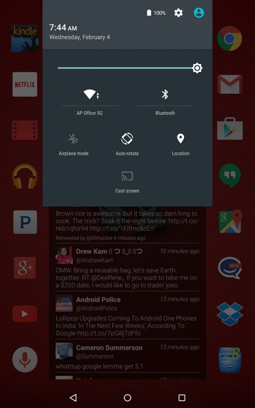 Android 5.1系统将深化Material Design元素