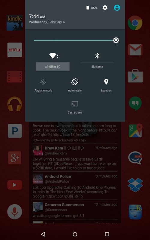 Android 5.1系统将深化Material Design元素