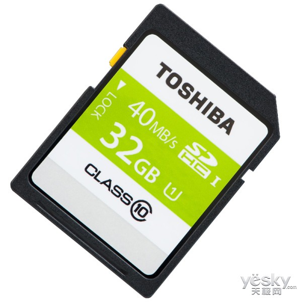潮流存储 东芝新款超高速SD卡32GB报价99元