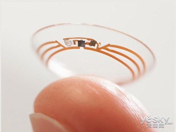谷歌申请专利 可作识别身份设备的隐形眼镜