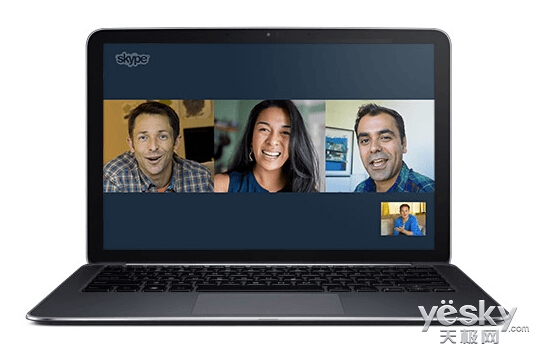 网页版Skype新功能 可进行免费语音视频群聊