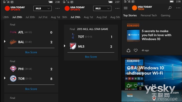 今日美国应用更新 免费支持Win10Mobile系统