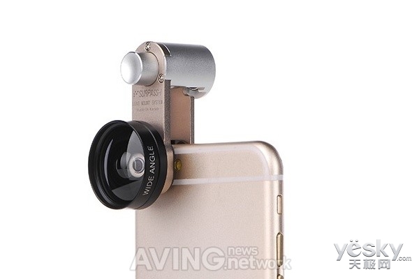 更适合广角拍摄 Surpass-i推出手机镜头