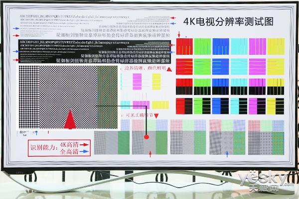 超3 x55 pro在4k电视分辨率的测试中表现的相当抢眼,图片中最小的