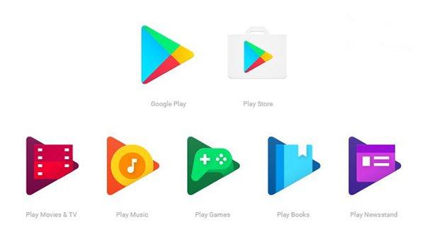 谷歌新版googleplay图标动感十足