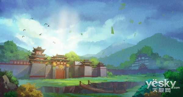 《笑傲江湖OL》春光乍现惊艳绝美壁纸