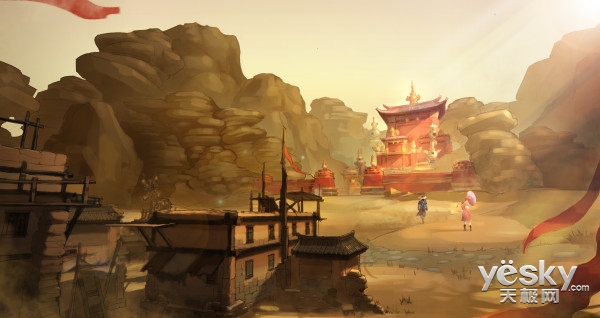 《笑傲江湖OL》春光乍现惊艳绝美壁纸