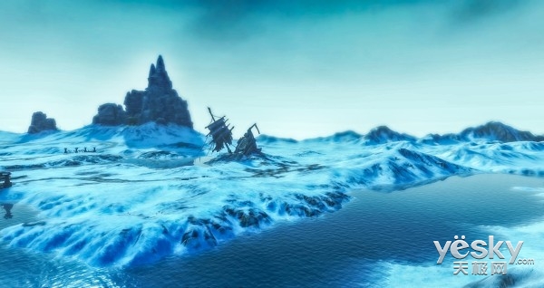《笑傲江湖OL》雪地新景精美实拍壁纸