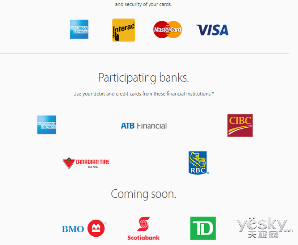 applepay全面登陆加拿大扩大金融机构支持