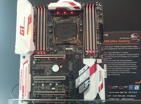 computex 2016:技嘉旗舰x99主板解析