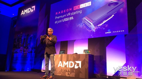 AMD发布Radeon RX480显卡 交火超GTX1080