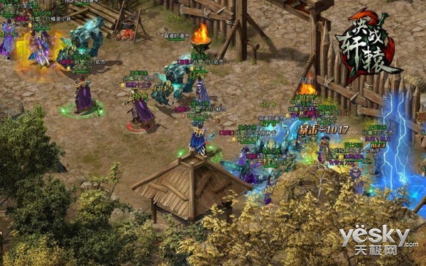 决战轩辕内测新版本初探 经典华夏画质升级