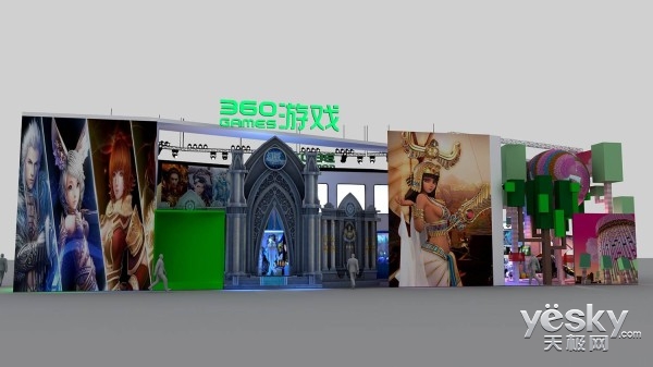 360游戏2016CJ展台曝光 