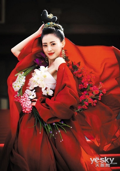 古装红衣女侠大盘点 谁最具有女王范儿