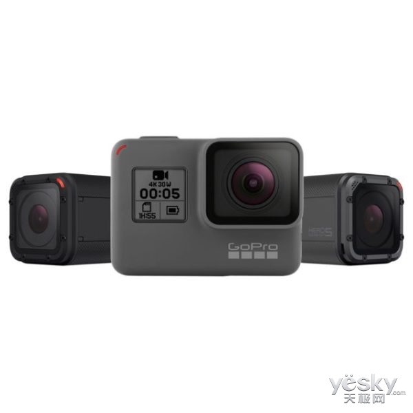 GoPro Hero5系列相机正式亮相:支持语音控制