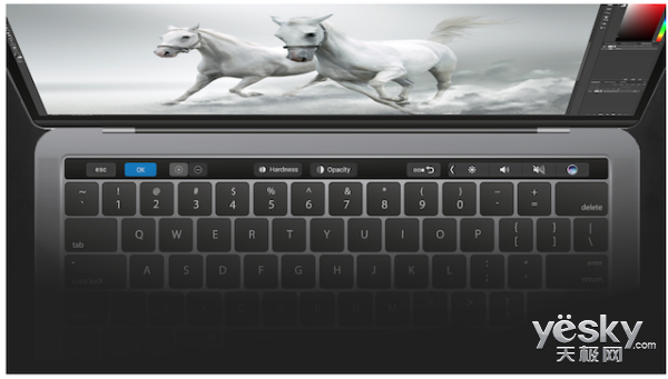 Photoshop升级:支持MacBookPro上的TouchBar