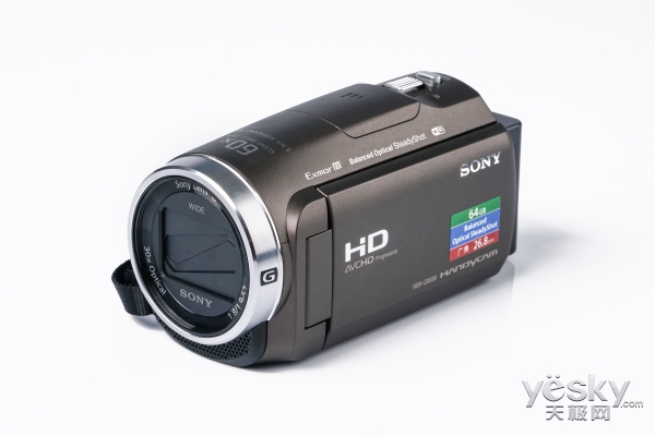 珍藏每一刻 索尼摄像机HDR-CX680外观图赏