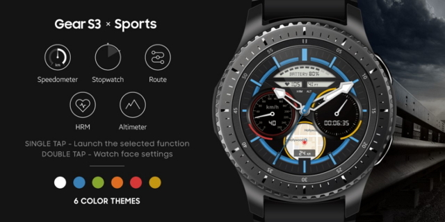 gear s3 frontier stopwatch