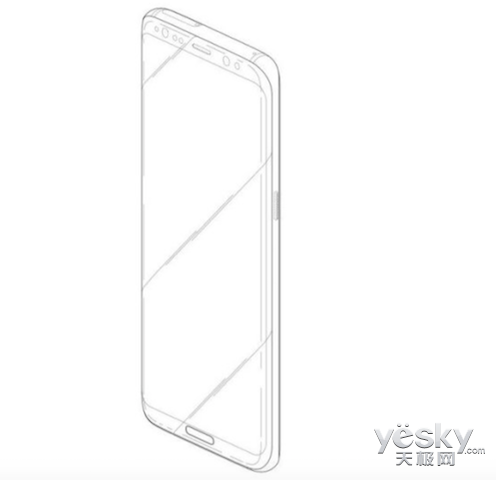 就差一点 三星S8就可以前置指纹识别器了