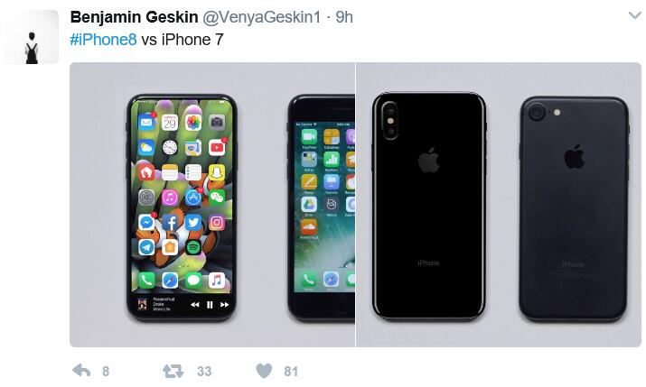 再加上国内智能手机市场的竞争,iphone8真的能让苹果在中国地区的成绩