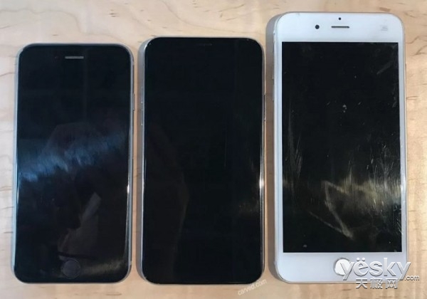 iPhone 8最新对比图:屏幕大小与7 Plus相同