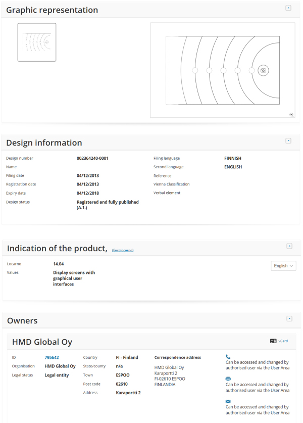 经典设计回来了 HMD获得Lumia相机UI专利