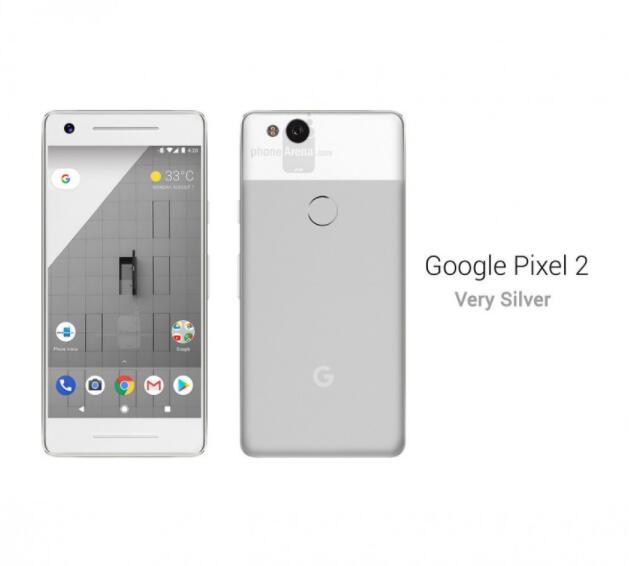 谷歌pixel 2最新渲染图曝光 提供多款颜色