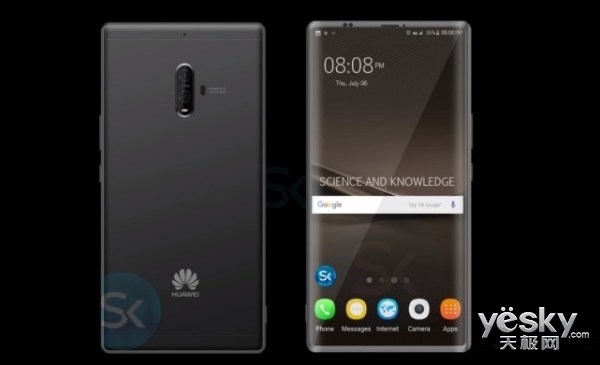 狙击iPhone 8!华为旗舰机Mate 10或9月发布