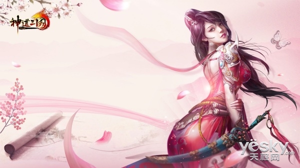 《神道三国》今日开测,精美壁纸赏析