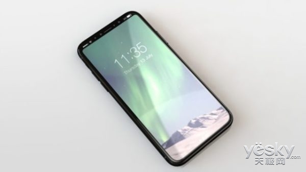 这很黑客帝国 iPhone8增手势控制替代Home键