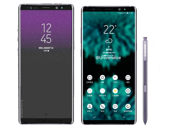 屏下指纹别想了，三星Note9竟然是这样，跟这两款比弱爆了