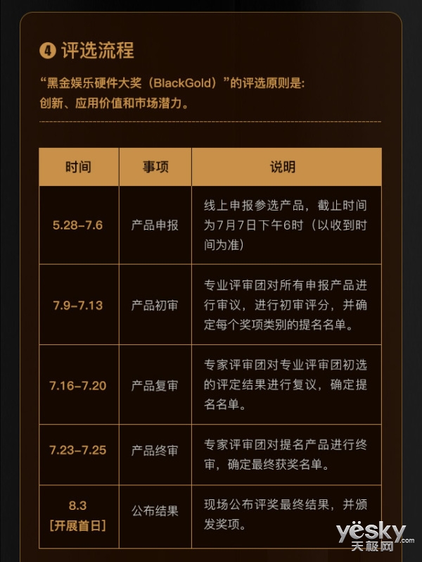 2018年第三届“黑金”娱乐硬件奖(BlackGold)火热征集中