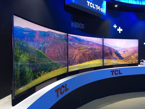 TCL推出4K曲屏电视新品:配置优秀 功能强大